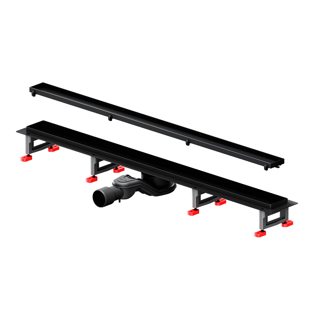 Душевой трап Am.Pm MasterFlow W01SC-U11-090-04 BM29,4х94 см, черный - фото №3