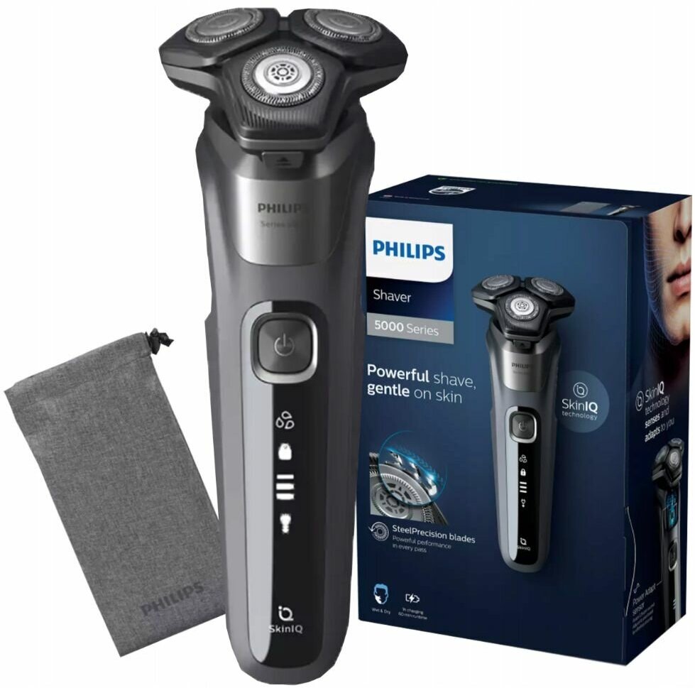Электробритва Philips S5887/10 EU, черный/серый — фото 1