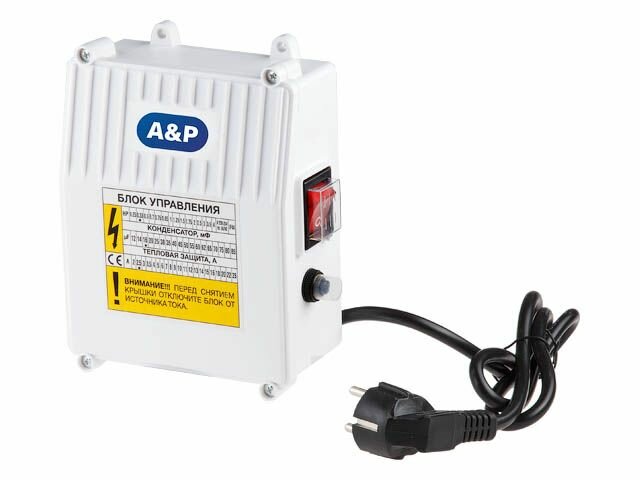 Блок управления насосом A&P Ageless 0.33HP, пластик, цвет белый (AP01CB01)