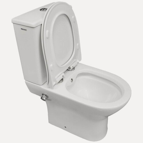 Изображение товара Унитаз Bloomix Bravo 14803SB/UF1 безободковый с функцией биде и смесителем