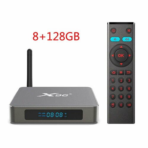 ENERFER X96 X6 ТВ приставка Android 11 48ГБ 3264128ГБ 8G 128G Европейская 7648₽