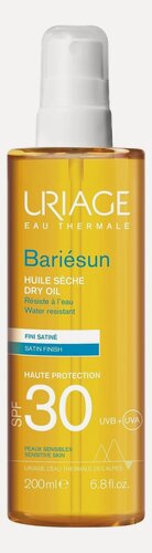 Изображение товара Масло-спрей Uriage "Bariesun" Huile Seche, SPF30, водостойкое