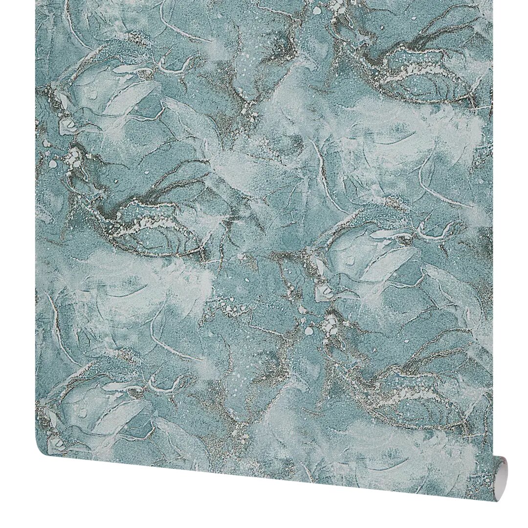 Обои флизелиновые Ateliero Moana зеленые 1.06 м AT1076-05ОАВ