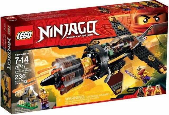 Конструктор LEGO Ninjago 70747 Boulder Blaster (Скорострельный истребитель Коула) 2015 год