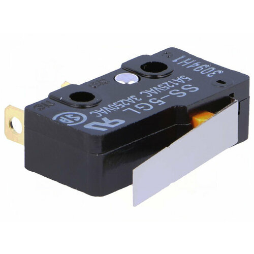 Микропереключатель OMRON SS5GL SNAP ACTION субминиатюрный micro переключатель с рычагом мгновенного действия SPDT 5A-125В AC 1шт 282₽