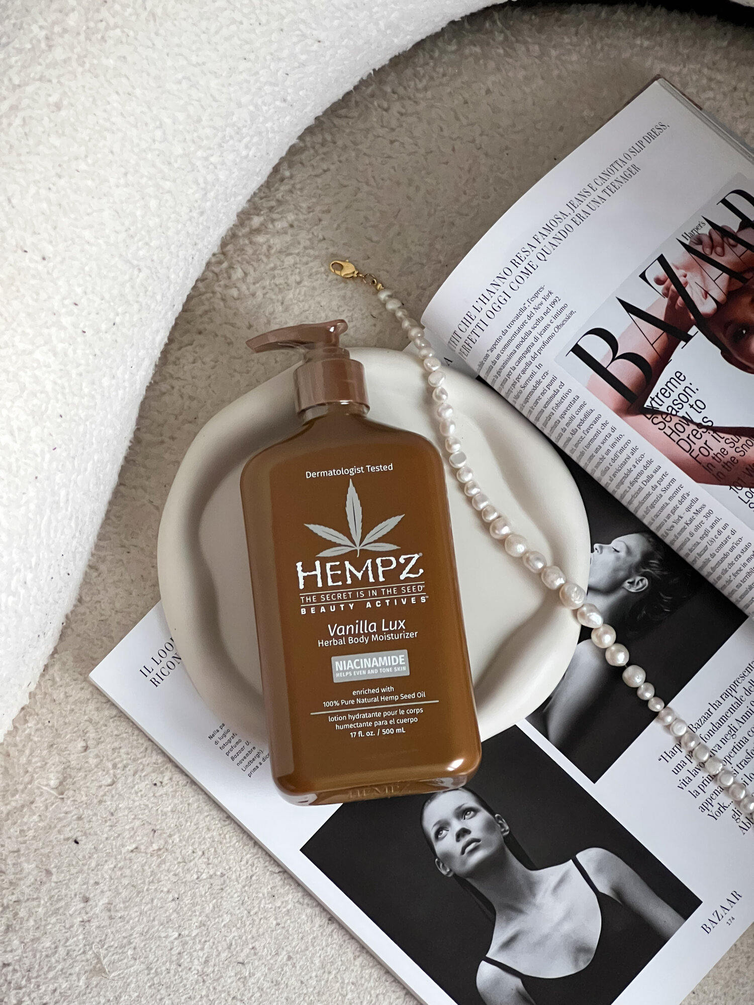 Hempz Молочко для тела Ваниль Vanilla Lux 500 мл — фото 1