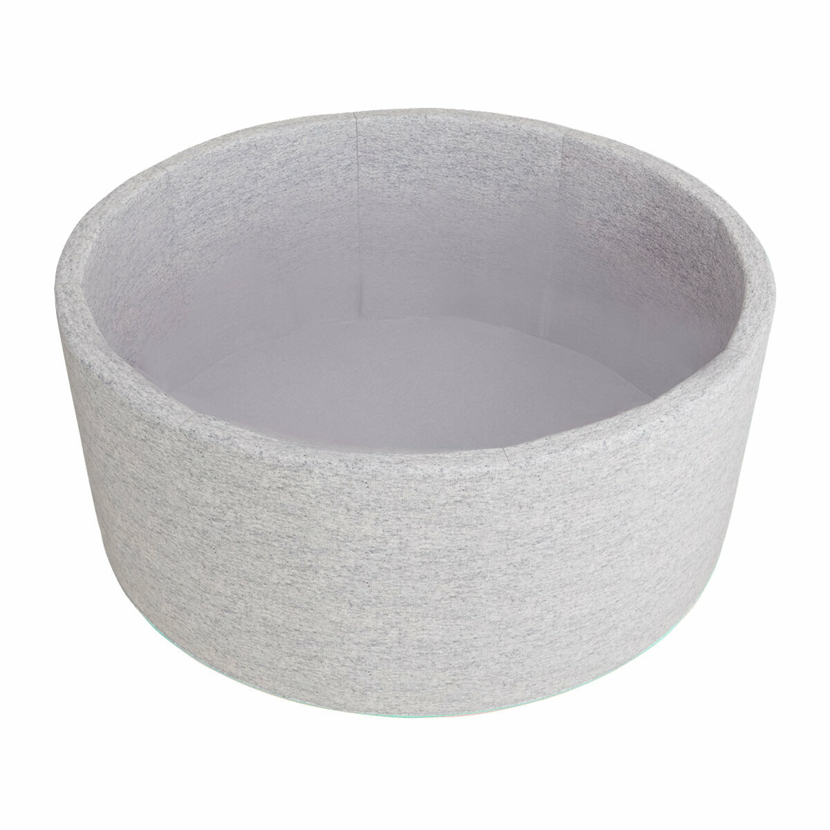 Детский сухой бассейн Romana Airpool (Серый без шариков) размеры бассейна составляют 80 x 80 x 33 см