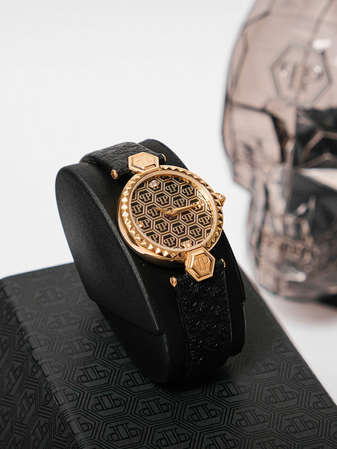 Наручные часы PHILIPP PLEIN Plein Couture, черный/золотой