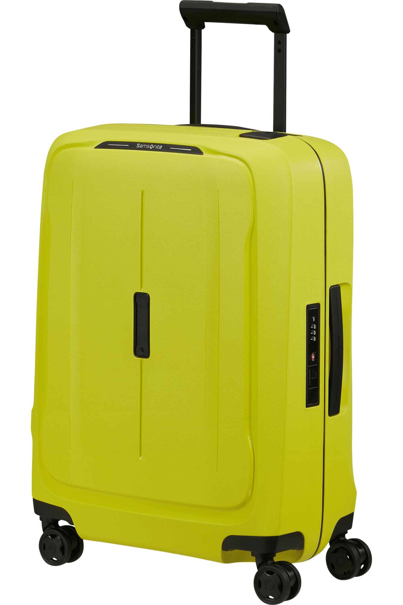 Чемодан Samsonite, 39 л, размер S, лайм