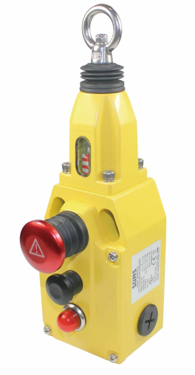 Аварийный тросовый выключатель до 80 метров Suns CP7170-SL22-C-R-24-E-N