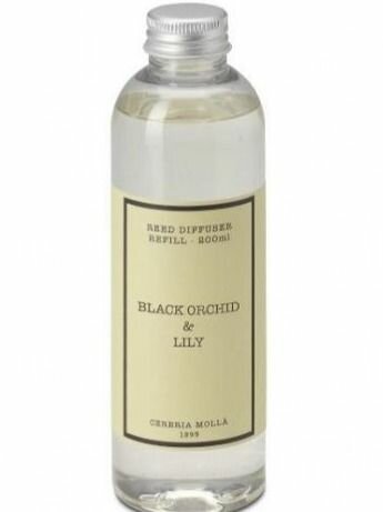 Наполнитель для аромадиффузора Cereria Molla Black Orchid & Lily 200 мл, СМ-1353