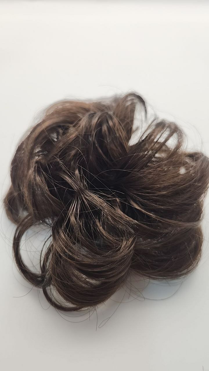 Шиньон из исскуственных волос разных цветов для девушек, заколка, резинка для волос