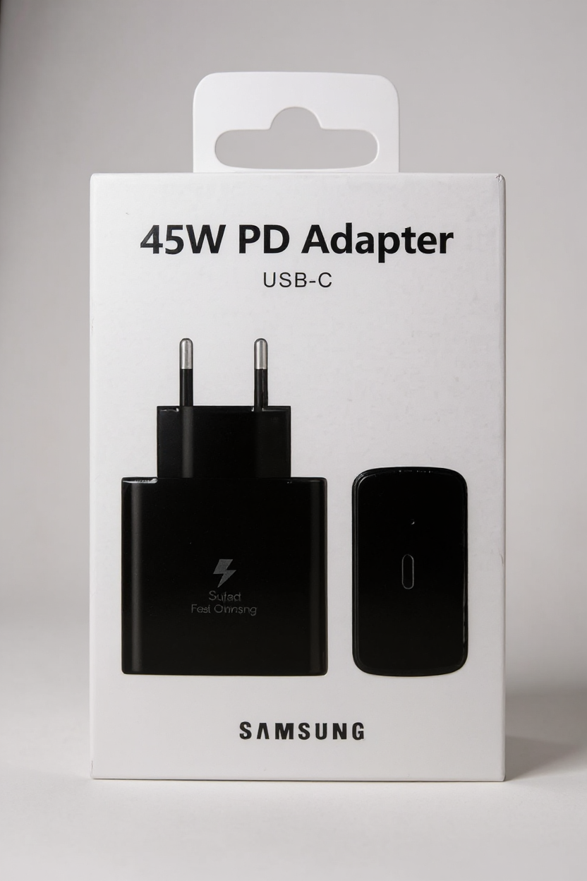 Блоки питания Samsung 45W PD Adapter USB-C быстрая зарядка