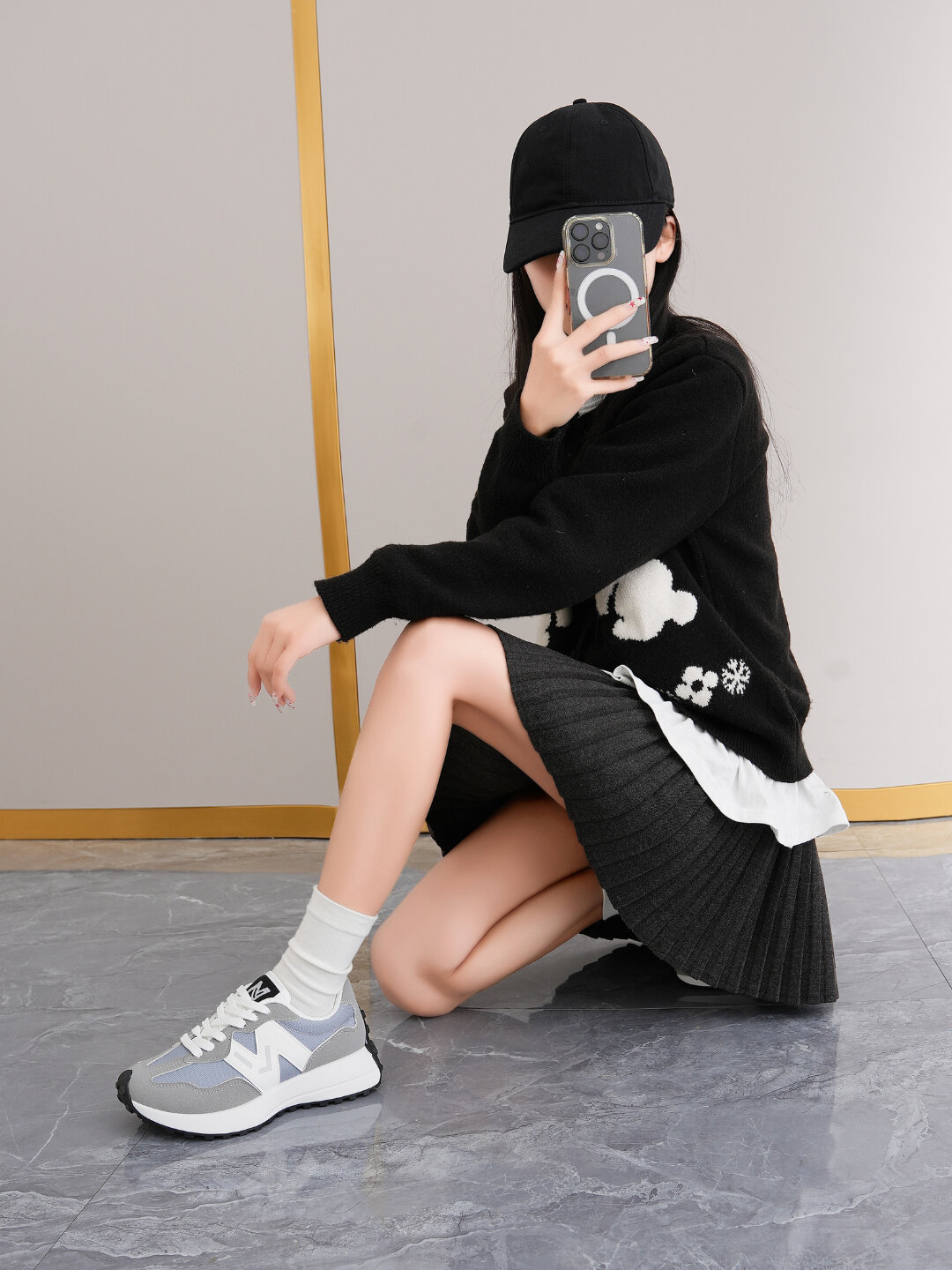 Кроссовки  574 Classic, полнота E (EU)/ на узкую и среднюю стопу, размер 36, серый — фото 1