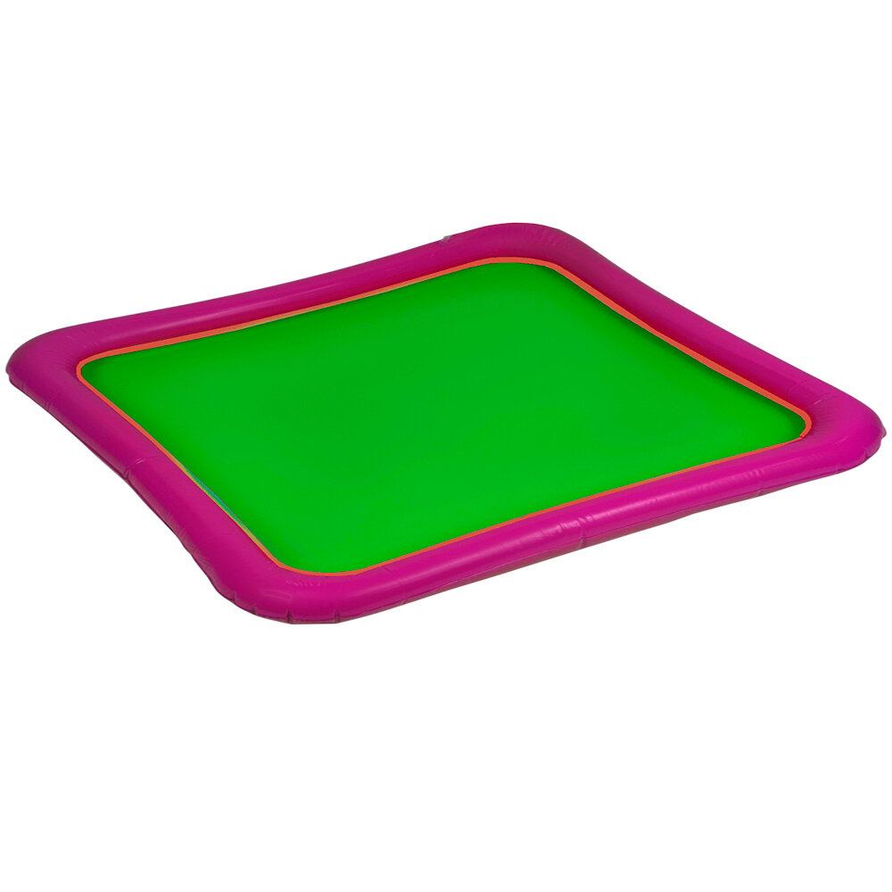 Песочница надувная Китайская игрушка1 сиренево-зеленая, 64х64х6 см, от 3 лет 141V-351/1