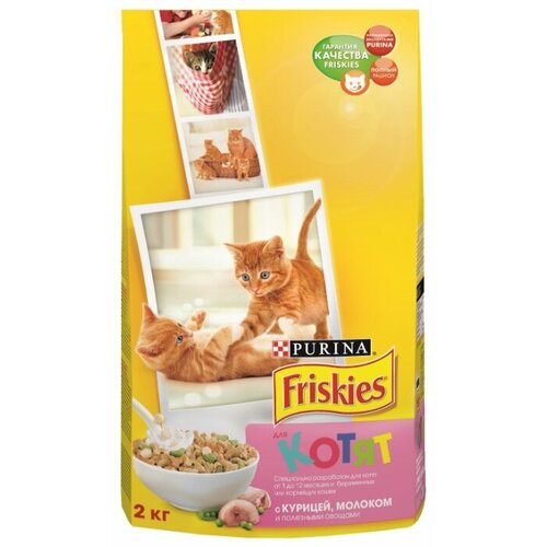 фото Корм для котят Friskies с курицей 2 кг
