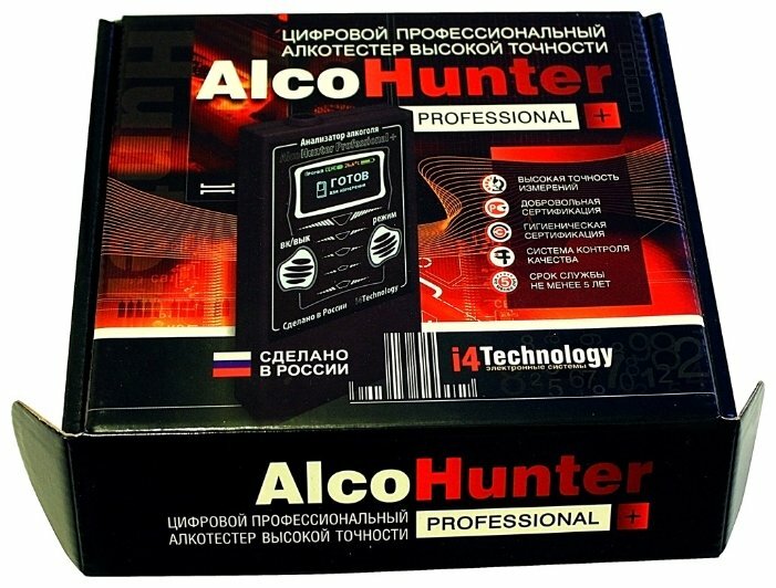 Алкотестер AlcoHunter Professional + фото 8