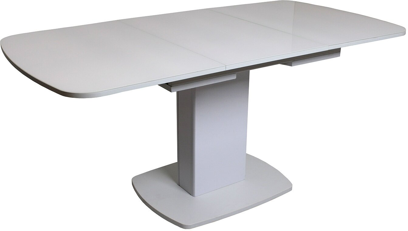 Кухонный стол раздвижной Hoff Клермон, 120(170)х72х85 см, цвет белый