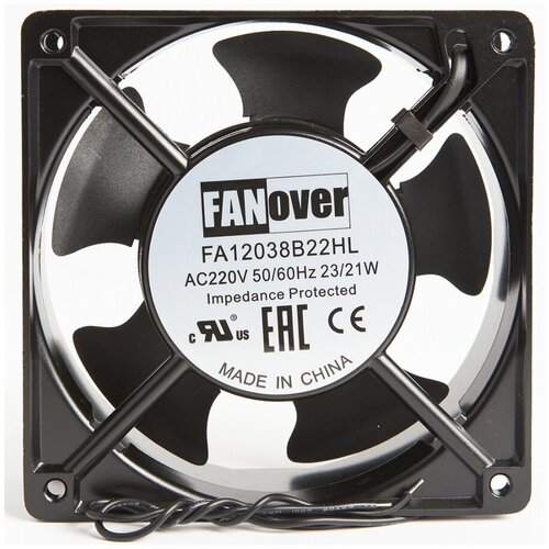 Вентилятор 120х120х38мм 220В FA12038B22HL AC качения FANOVER 1542₽