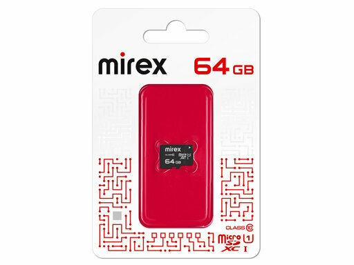 Карта памяти MIREX Micro SDХC MC10SD64 64GB - фото №14