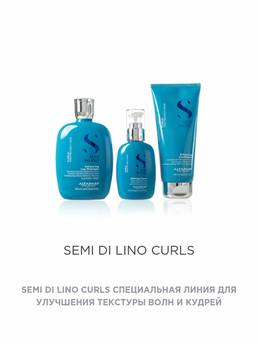 ALFAPARF MILANO Очищающий кондиционер для вьющихся волос Curls Hydrating Co-Wash, 200 мл (ALFAPARF MILANO, ) - фото №2