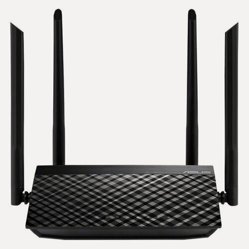 Изображение товара Wi-Fi роутер ASUS RT-AC1200 V2, AC1200, черный