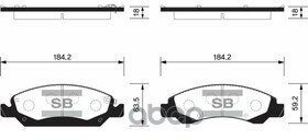 Колодки Тормозные Передние Cadilac Escalade Iii (2006-2016), Chevrolet Avalanche Ii/ Express/ Silverado 1500 Ii/Tahoe Iii (Gm.