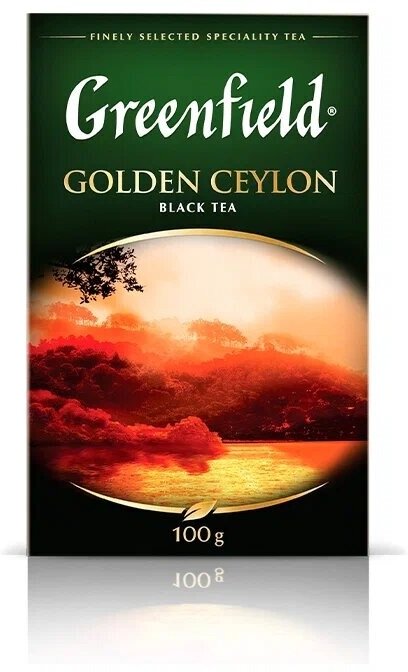 Greenfield чай черный листовой Golden Ceylon 200г.