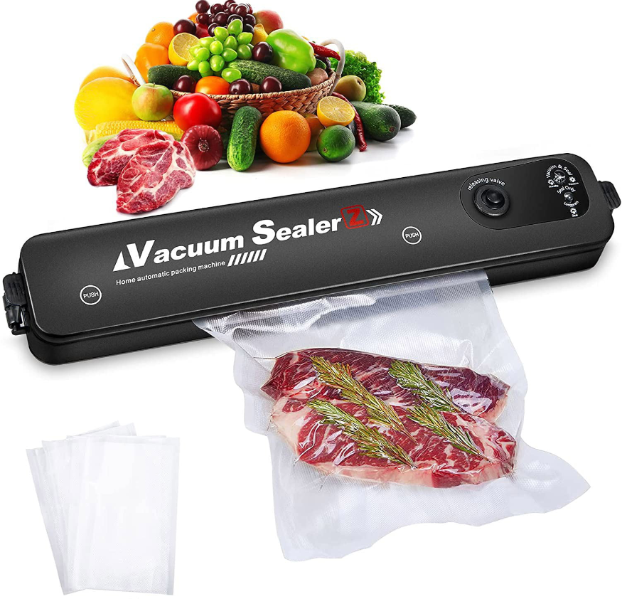 Вакуумный упаковщик для герметизации продуктов / Вакууматор Vacuum Sealer для запайки пакетов - фотография № 2