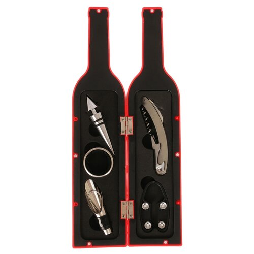 фото Набор аксессуаров сима-ленд 8 марта, 5 предметов, серебристый