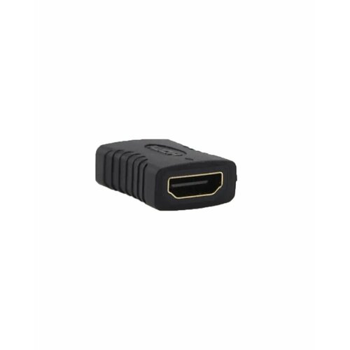 Onten/Соединительный адаптер переходник HDMI (F) - HDMI (F) HD707 черный адаптер hama h 205163 hdmi f hdmi f черный