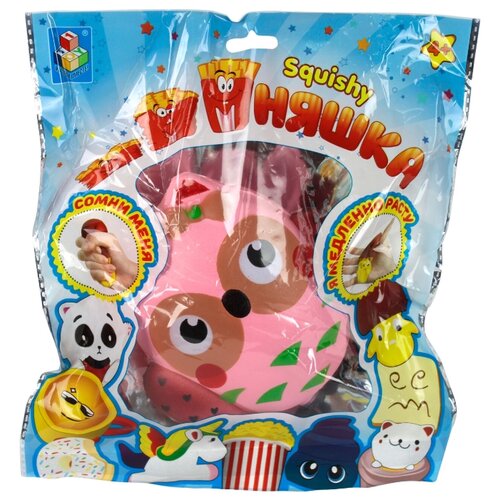 Игрушка-антистресс 1 TOY Мммняшка Squishy, Сова (Т12421) игрушка антистресс 1 toy мммняшка squishy апельсин т15841 оранжевый