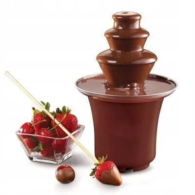 Шоколадный фонтан Mini Chocolate Fontaine/TV-056/Создание роскошных десертов