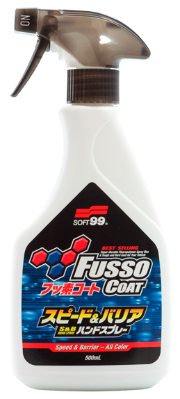 Soft99 полироль для кузова Fusso Coat Spray 6 Months 0.5 л