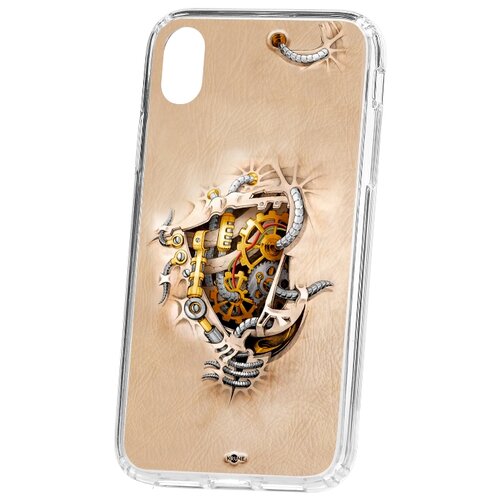 фото Чехол на ip xr kruche print механизм