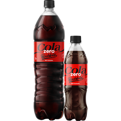 Cola Zero Bochkari (Кола Зеро Бочкари) 0,5 л, упаковка 12 штук