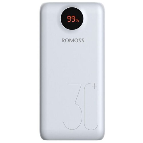 фото Аккумулятор romoss sw 30 pro 30000 mah, белый