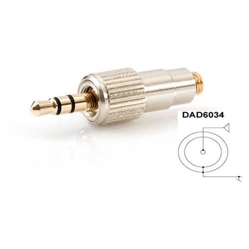 DPA DAD6034 переходник c MicroDot на Sennheiser Evolution/G2/G3/ кабель переходник для микрофона dpa dad6034