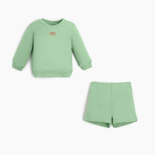Комплект одежды Minaku, размер 92, зеленый
