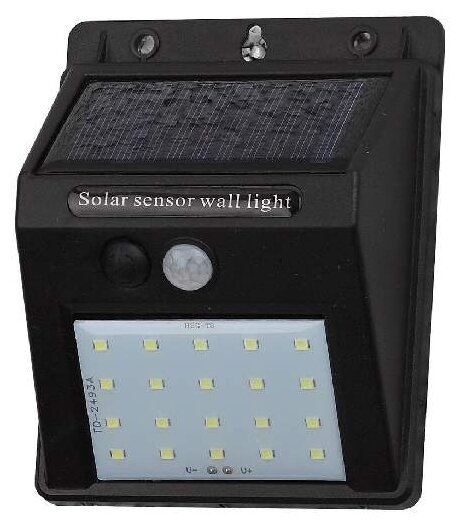 ЭРА Фасадный светильник на солнечной батарее ERAFS064-04