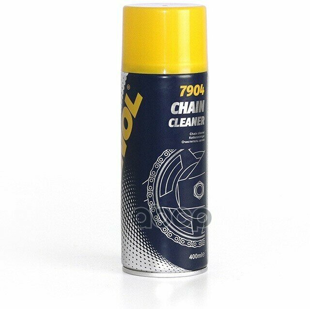 7904 Mannol Chain Cleaner 400 Мл. Очиститель Цепей Очиститель Приводных Цепей Мототехники И Её Отдельных Деталей MANNOL арт. .