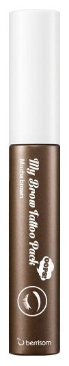 Краска-татуаж для бровей BERRISOM OOPS EYE - 01 MY BROW TATTOO PACK01 MOCHA BROWM 10G.