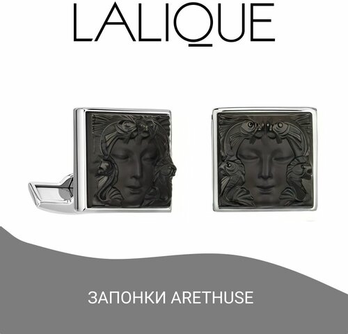 Запонки Lalique, черный