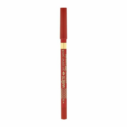 Карандаш для губ EVELINE VARIETE GEL LIPLINER PENCIL водостойкий матовый тон 03 dark rose