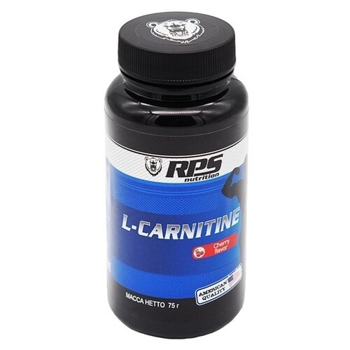 RPS Nutrition L-карнитин, 75 гр., вишня rps nutrition l карнитин 300 гр черная смородина