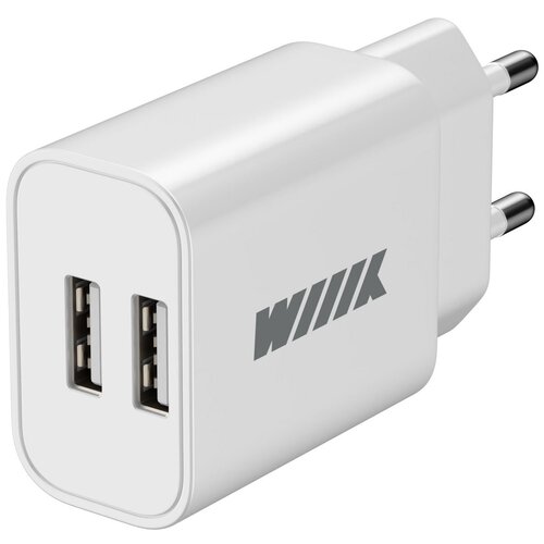 Зарядное устройство сетевое 2 usb wiiix unn-1-2-01