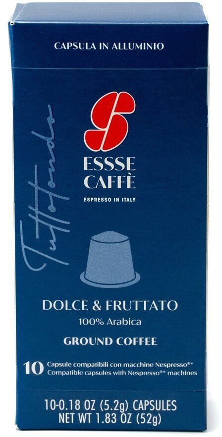 Кофе в капсулах Essse Caffe DOLCE & FRUTTATO, 3 шт по 52 г (30 капсул) - фотография № 2