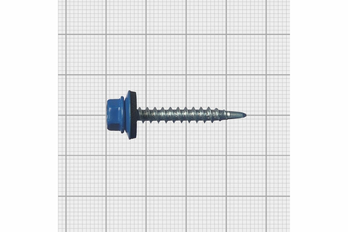 Металлсервис Кровельный саморез 4.8x35 RAL 5005 200 шт. 1220567