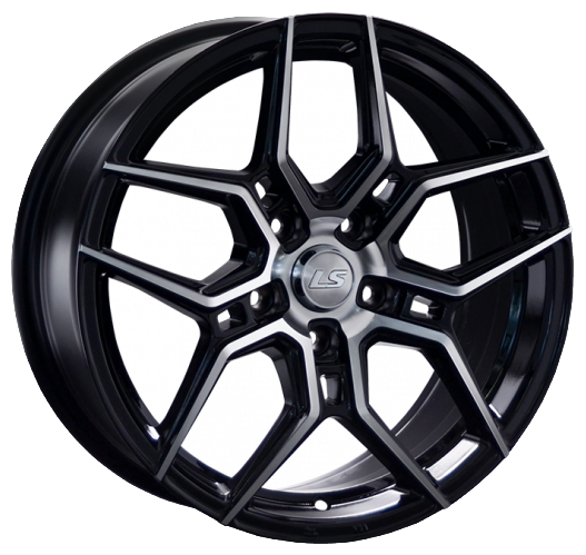 Диски LS Wheels 1266 7,5x17 5x114,3 D60.1 ET40 цвет BKF (черный)