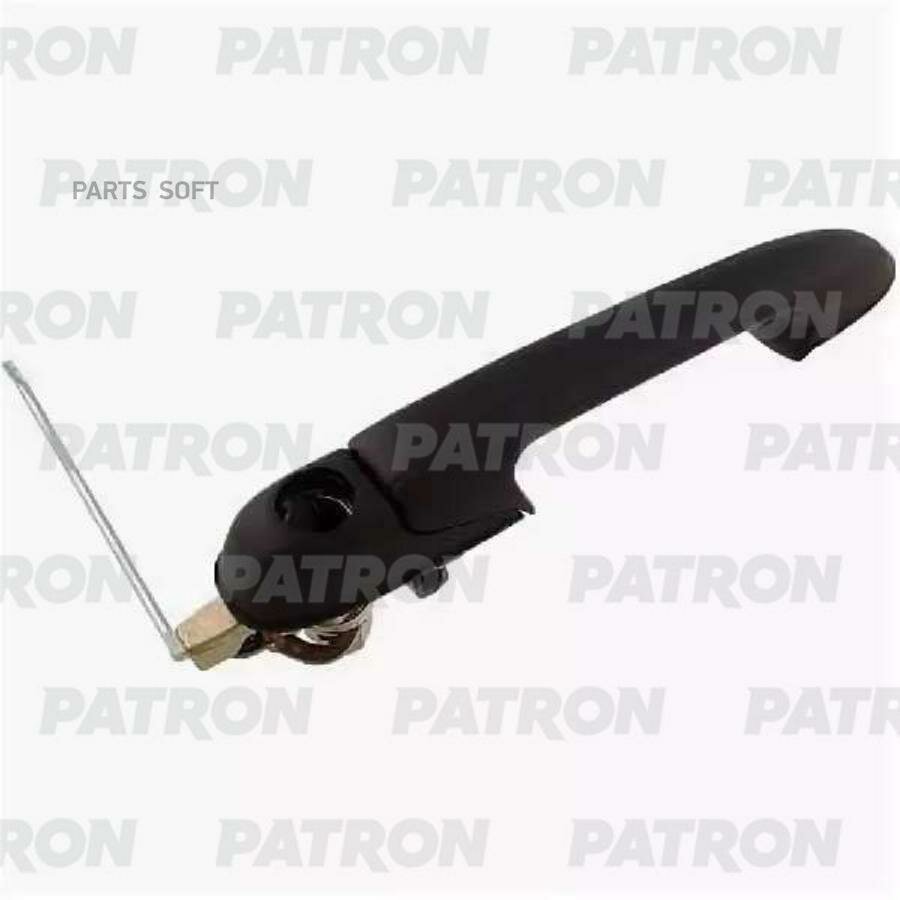 PATRON P20-0045R Ручка двери наружн передн прав FIAT: Brava 95-01 (4D) (черн)